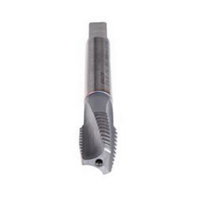Emuge CU30J411.5050 Rekord 2C-NI CU30J411 Form D Reduced Shank Slow Helix Spiral Flute Tap, Left Hand Cutting, 3/4-16 Thread, Plug Chamfer, Left Hand Flute Direction, 4 Flutes, TiCN Coated, HSS-E