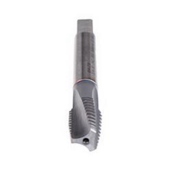 Emuge CU30J411.5050 Rekord 2C-NI CU30J411 Form D Reduced Shank Slow Helix Spiral Flute Tap, Left Hand Cutting, 3/4-16 Thread, Plug Chamfer, Left Hand Flute Direction, 4 Flutes, TiCN Coated, HSS-E