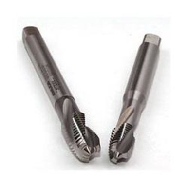 Emuge C0451000.4037 Rekord 2D-STEEL Form C Reduced Shank Slow Spiral Flute Pipe Tap, 15 deg Helix