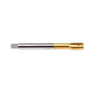 Emuge C1088F01.0277 Rekord 2B-Z-IKZN-PM C1088F01 Form B Reduced Shank Spiral Point Tap, Right Hand Cutting, M10x1.25 Thread, 4-5 Plug Chamfer, TiN 70 Coated, HSS-E-PM