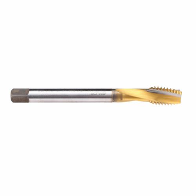 Emuge C4253701.0114 Rekord D-Z-BF IKZ C4253701 Form C Reduced Shank Slow Spiral Flute Tap, Right Hand Cutting, M14x2 Thread, 2-3 Modified Bottoming Plug Chamfer, TiN Coated, HSS-E