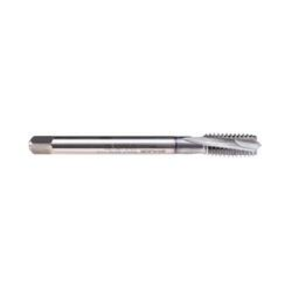 Emuge CU35J411.5047 Rekord 2DF-NI CU35J411 Form C Reduced Shank Slow Helix Spiral Flute Tap, Right Hand Cutting, 1/2-20 Thread, Modified Bottoming Chamfer, Right Hand Flute Direction, 3 Flutes, TiCN Coated, HSS-E