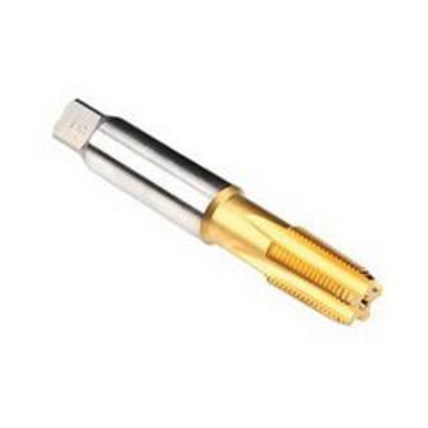 Emuge CW181400.5782 Rekord 2-KEG STEEL Form C Long Reinforced Shank Pipe Tap, 0 deg Helix