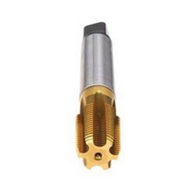 Emuge CW181400.5791 Rekord 2-KEG STEEL Form C Long Reduced Shank Pipe Tap, 0 deg Helix