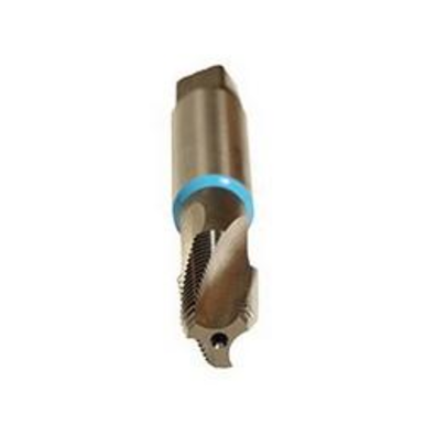 Emuge CW483000.5764 Rekord 2-KEG R15-VA Form C Long Reinforced Shank Pipe Tap, 15 deg Helix
