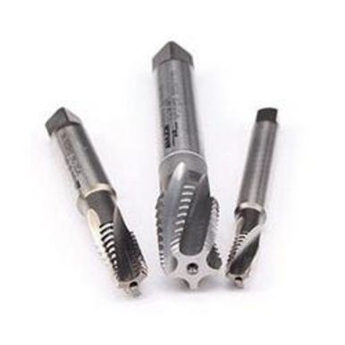 Emuge CW493000.5768 Rekord 2-KEG R15-VA-AZ Form C Long Reduced Shank Pipe Tap, 15 deg Helix