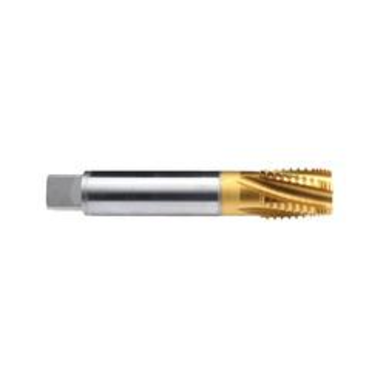 Emuge CW493100.5768 Rekord 2-KEG R15-VA-AZ Form C Long Reduced Shank Pipe Tap, 15 deg Helix