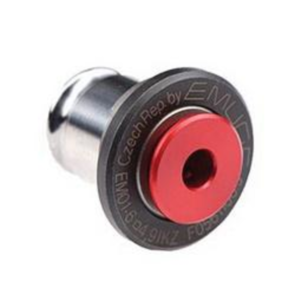 Emuge F0561106.5 EM/IKZ Metric Quick-Change Adapter With Axial Through Coolant, M4.5 to M6, M8 Tap, EM01 Adapter, 6 mm Tap Shank, 7 mm