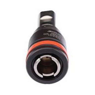 Emuge F3101G26.1 KSN/HD Tension/Compression Quick-Change Tap Holder With Axial Through Coolant, Cylindrical Shank, EM01 Adapter, M14 Max Tap Capacity