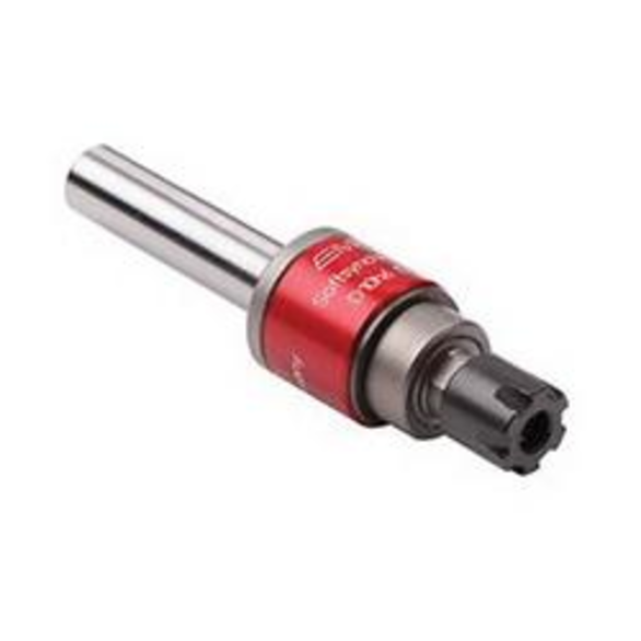 Emuge F3150900 Softsynchro® Micro Short Tension/Compression Tap Holder, Cylindrical Shank, ER8 Adapter, M4 Max Tap Capacity