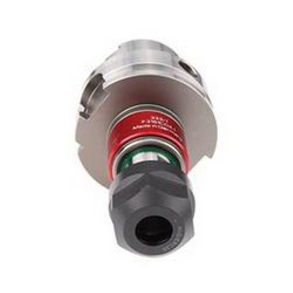 Emuge F3151C04.1 Softsynchro® Tension/Compression Tap Holder With Axial Through Coolant, Tapered Shank, HSK-A63 Taper, ER20 Adapter, M12 Max Tap Capacity
