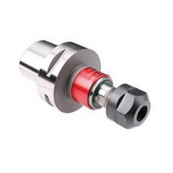 Emuge F3151T06.1 Softsynchro® Tension/Compression Tap Holder With Axial Through Coolant, Capto® Shank, C6 Taper, ER20 Adapter, M12 Max Tap