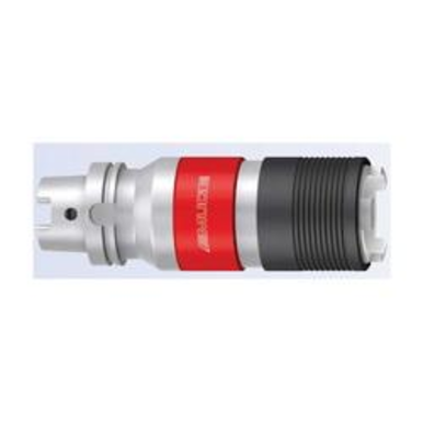 Emuge F3156C06.1 Softsynchro® Tension/Compression Tap Holder With Axial Through Coolant, Tapered Shank, HSK-A100 Taper, HE2 Adapter, M76 Max Tap Capacity