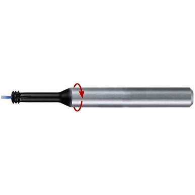 EMUGE GF26A729.5041, #10-32, TiAlN-T14, Carbide, Thread Mill