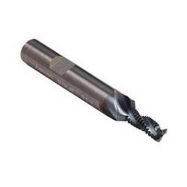 Emuge GF432256.0100 BGF Thriller GF432256 BGF-Z Style Spiral Flute Thread Mill With Axial Through Coolant, M10x1.5 Coarse Thread, 79 mm OAL, 3 Flutes, 12 mm Dia Shank