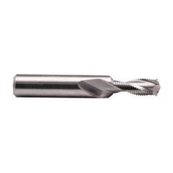 Emuge GF432201.5011 BGF Thriller GF432201 BGF-Z Style Spiral Flute Thread Mill With Axial Through Coolant, 3/8-16 UNC Thread, 79 mm OAL, 2 Flutes, 12 mm Dia Shank
