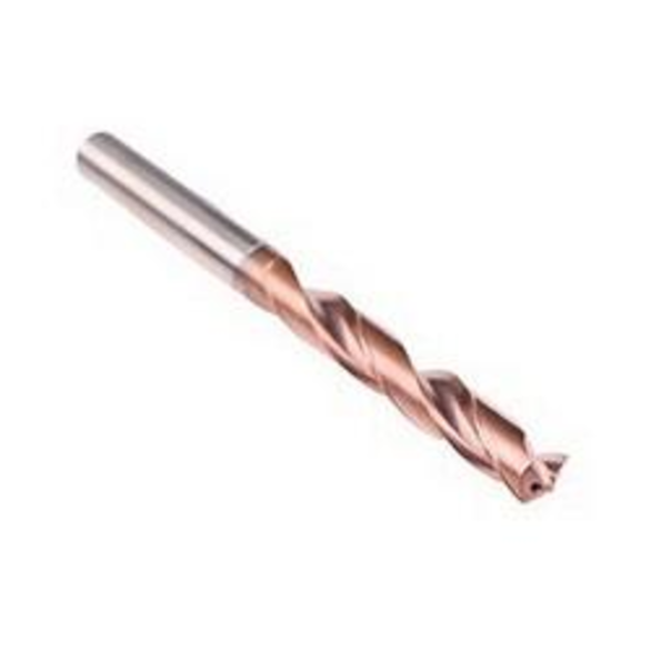 Emuge TA214524.1460 EF-VA TA214524 High Performance Standard Length Jobber Length Drill, Metric, 14.6 mm Drill - Metric, 0.5748 in Drill - Decimal Inch, Solid Carbide, AlCrN-T37 Coated