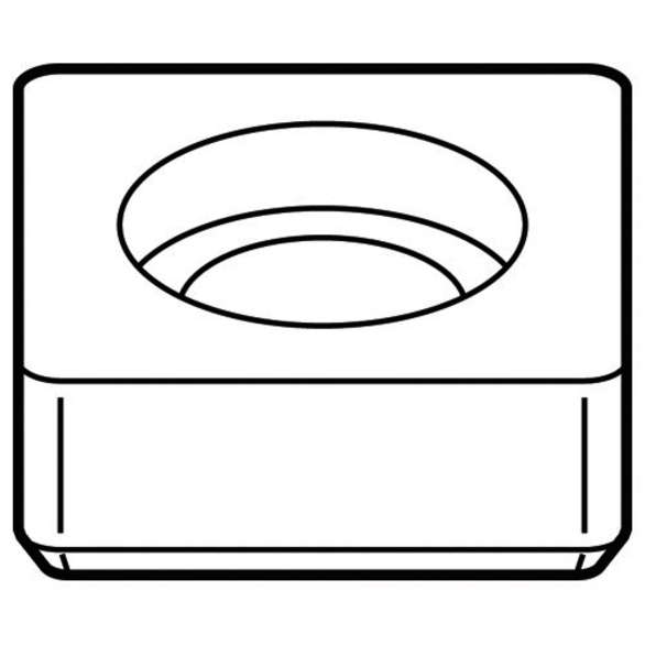 Kennametal 1017278 0.2960 in Inscribed Circle, Square Shape, Boring Bar, Shim for Indexables