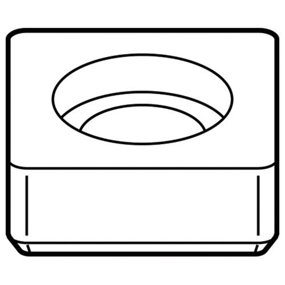 Kennametal 1058390 0.5000 in Inscribed Circle, Square Shape, Turning, Shim for Indexables