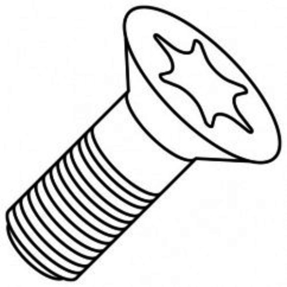 Kennametal 1099615 M2.2X0.45, T7, Cap Screw, Screw for Indexables