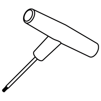 Kennametal 2029553, Torx Driver, Milling, Key & Driver for Indexables