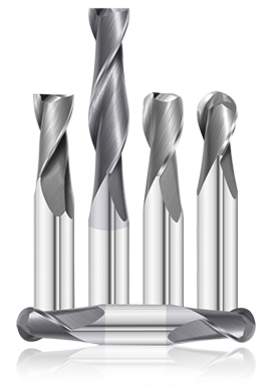 Fullerton Tool 30118 Square End Mill 0.3125In Milling Dia, 1.625In LOC, 4In OAL, 2 Flutes, Carbide