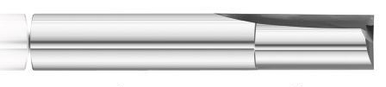 Fullerton Tool 12136 Square End Mill 0.0625In Milling Dia, 0.1875In LOC, 1.5In OAL, 2 Flutes, Carbide