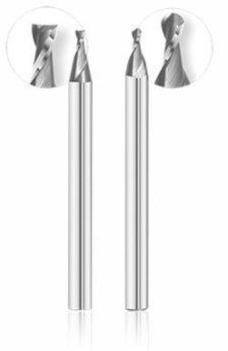 Fullerton Tool 32178 Square End Mill 0.1562In Milling Dia, 0.375In LOC, 2In OAL, 2 Flutes, Carbide