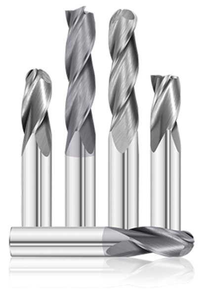 Fullerton Tool 33064 Square End Mill 0.375In Milling Dia, 3In LOC, 6In OAL, 3 Flutes, Carbide