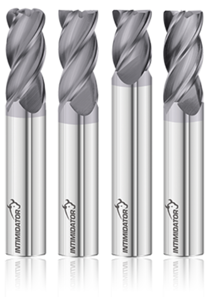 Fullerton Tool 34291 Square End Mill 0.1875In Milling Dia, 0.625In LOC, 2In OAL, 4 Flutes, Carbide
