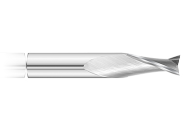 Fullerton 39130 1/4 Solid Dura-Carb End Mill 2 2-1/2 OAL