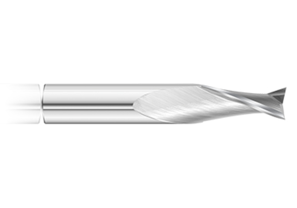 Fullerton 39130 1/4 Solid Dura-Carb End Mill 2 2-1/2 OAL