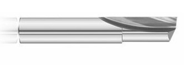Fullerton 39124 1/4 Solid Dura-Carb End Mill 1 2-1/2 OAL