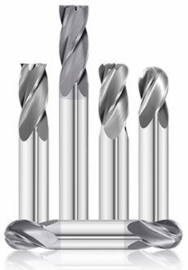 Fullerton Tool 92204 Square End Mill 0.0984In Milling Dia, 0.4724In LOC, 1.4961In OAL, 4 Flutes, Carbide