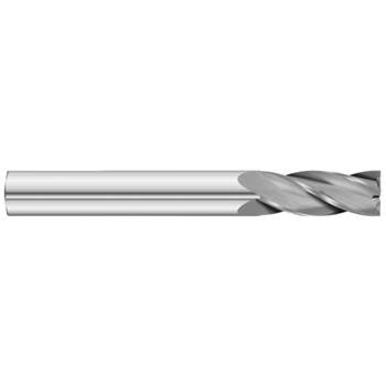Fullerton Tool 92122 Square End Mill 0.2362In Milling Dia, 1.1417In LOC, 2.9921In OAL, 4 Flutes, Carbide