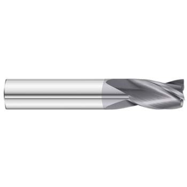 Fullerton Tool 92350 Square End Mill 0.0394In Milling Dia, 0.1575In LOC, 1.4961In OAL, 3 Flutes, Carbide