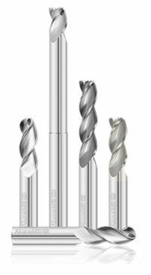 Fullerton Tool 93007 Square End Mill 0.4724In Milling Dia, 1.1811In LOC, 3.3071In OAL, 3 Flutes, Carbide