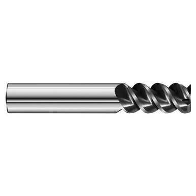 Fullerton Tool 38207 Square End Mill 0.625In Milling Dia, 1.5In LOC, 3.5In OAL, 3 Flutes, Carbide
