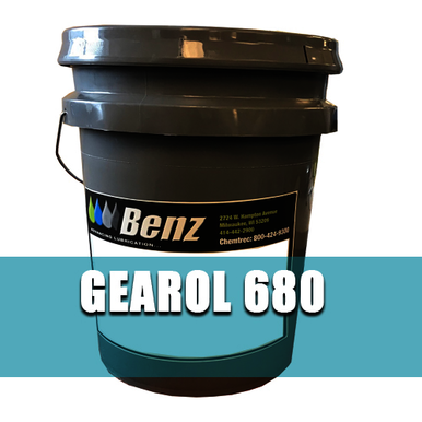Benz Oil 424030-030, 5 gal Pail, ISO 680, Gearol, Gear Oil