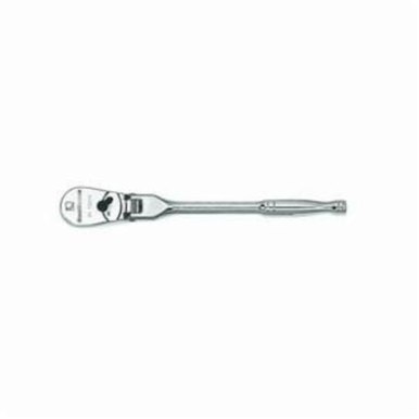 GearWrench 81012F Hand Ratchet, Imperial, 1/4 in Drive, 6.97 in OAL, 84 Teeth, Teardrop/Flex Head