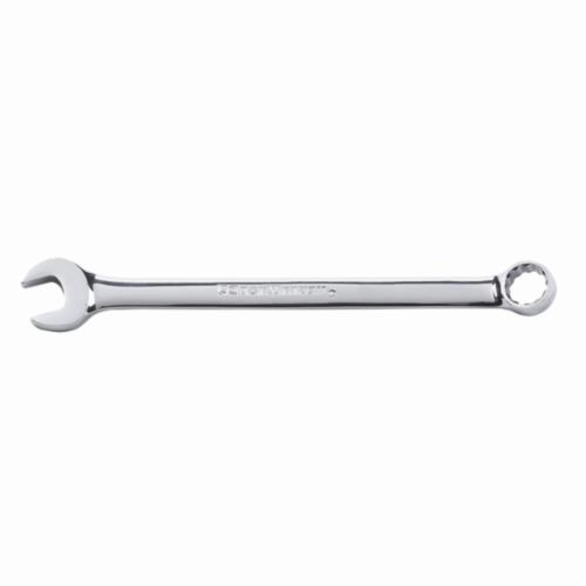 GearWrench 81664 Long Pattern Non-Ratcheting Combination Wrench, 1 in, 12 Points, 14.035 in OAL, 15 deg Offset
