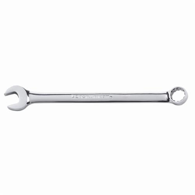 GearWrench 81734 SAE Long Pattern Non-Ratcheting Combination Wrench, 1-1/8 in, 12 Points, 16 in OAL, 15 deg Offset