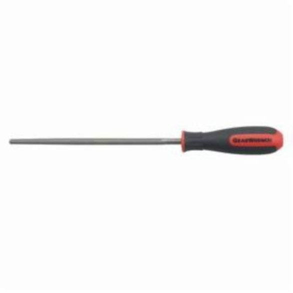 GearWrench 82823 Hand File, 8 in L, Bastard/Single Cut, American Tooth Pattern, Steel