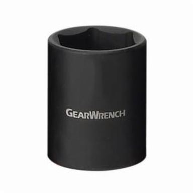 GearWrench 84306N SAE Standard Length Impact Socket, 11/16 in Socket, 3/8 in Drive, 1.181 in OAL