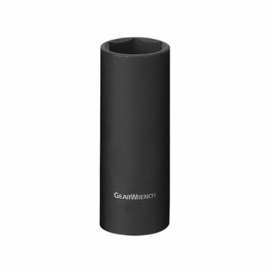 GearWrench 84324 SAE Standard Length Impact Socket, 7/16 in Socket, 3/8 in Drive, 2.52 in OAL