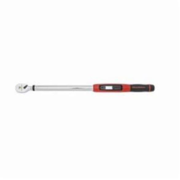 GearWrench 85077 Electronic Torque Wrench, 1/2 in Drive, 25.1 - 250.8 ft-lb, 0.1 ft-lb, 24.62 in OAL