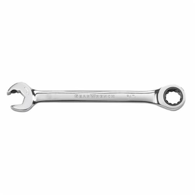 GearWrench 85578 Ratcheting Combination Wrench, 9/16 in, 12 Points, 7.504 in OAL