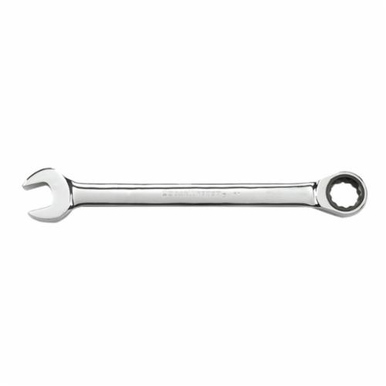 GearWrench 9026 SAE Regular Length Ratcheting Combination Wrench, 13/16 in, 12 Points, 11.476 in OAL, 15 deg Offset