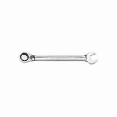 GearWrench 9529N Regular Reversible SAE Ratcheting Combination Wrench, 9/16 in, 7.398 in OAL, 12 Points, Alloy Steel