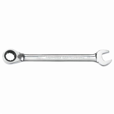 GearWrench 9540N Non-Capstop Reversible SAE Regular Length Ratcheting Combination Wrench, 1 in, 12 Points, 10 in OAL